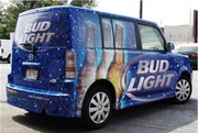 MAKE $500 A MONTH WITH BUD-LIGHT DRINKS DECAL ON YOUR CAR